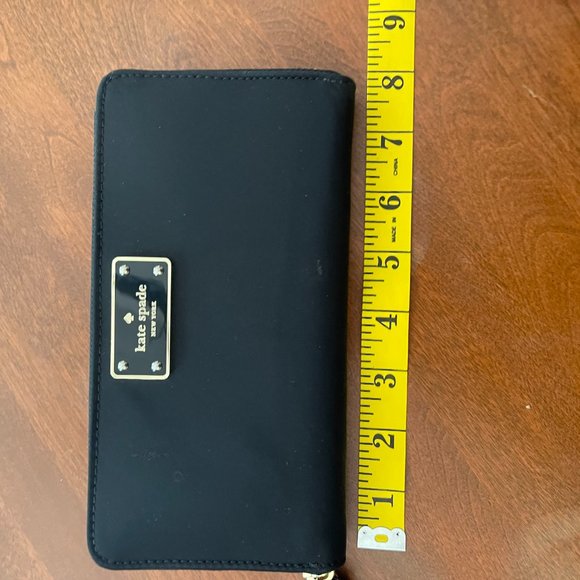 kate spade long wallet black - Picture 3 of 5